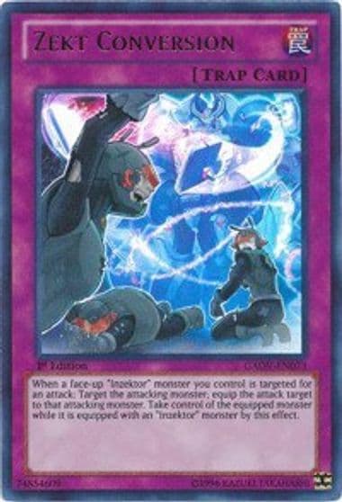Zekt Conversion Galactic Overlord Yu-Gi-Oh! card