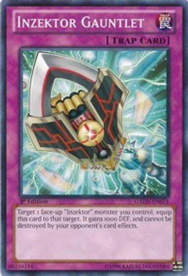 Inzektor Gauntlet Galactic Overlord Yu-Gi-Oh! card