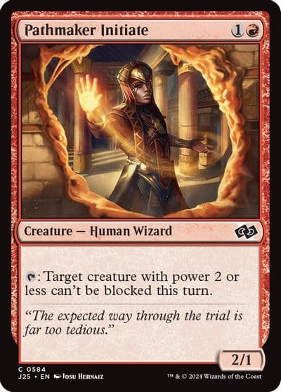 Pathmaker Initiate Foundations Jumpstart Magic card