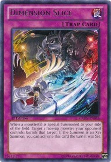 Dimension Slice Galactic Overlord Yu-Gi-Oh! card