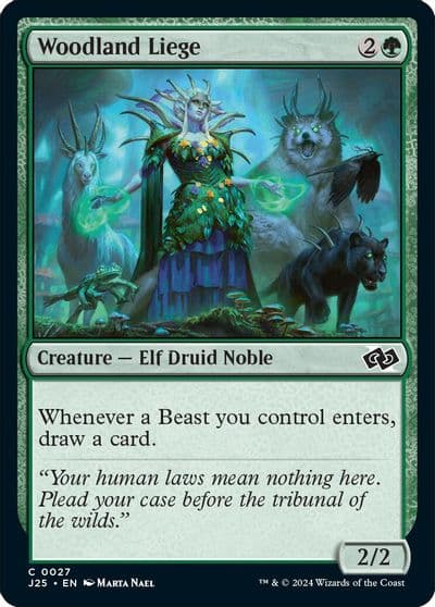 Woodland Liege Foundations Jumpstart Magic card