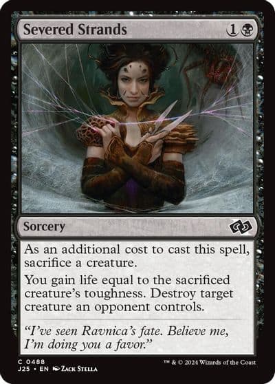 Severed Strands Foundations Jumpstart Magic card