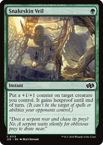 Snakeskin Veil Foundations Jumpstart Magic card