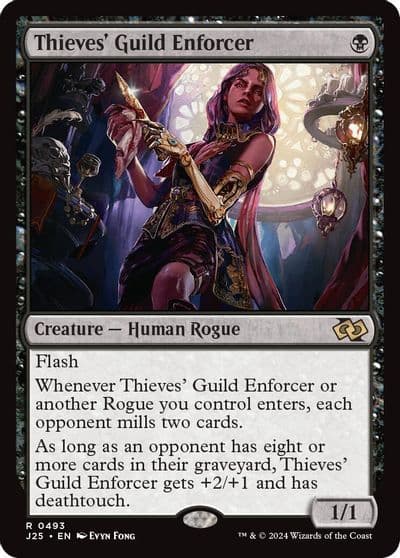 Thieves Guild Enforcer Foundations Jumpstart Magic card