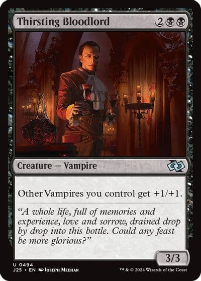Thirsting Bloodlord Foundations Jumpstart Magic card