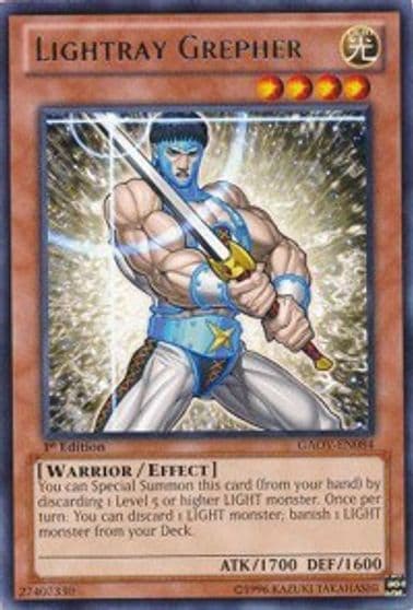 Lightray Grepher Galactic Overlord Yu-Gi-Oh! card