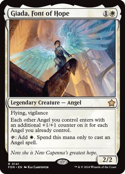 Giada Font of Hope Foundations Magic card