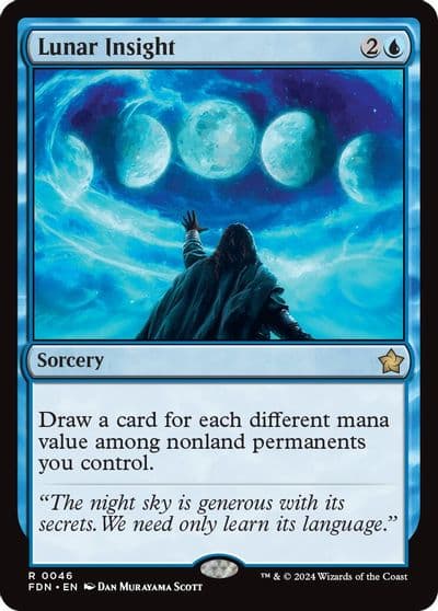 Lunar Insight Foundations Magic card