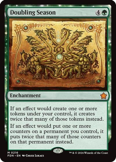 Doubling Season Foundations Magic card