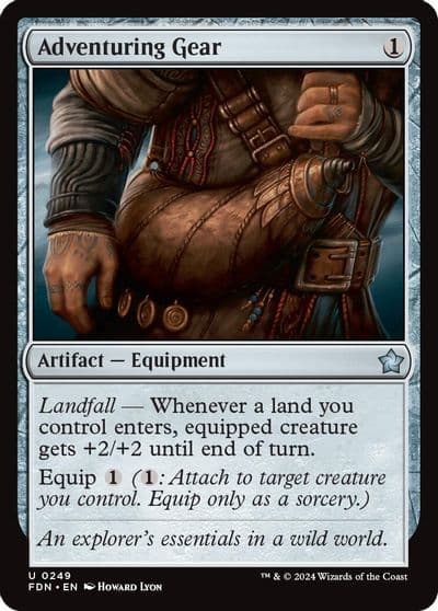 Adventuring Gear Foundations Magic card