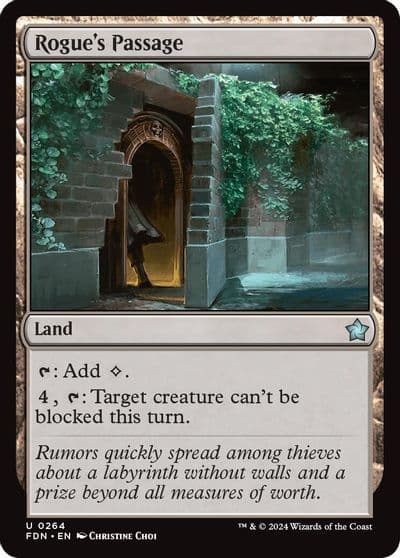 Rogues Passage Foundations Magic card
