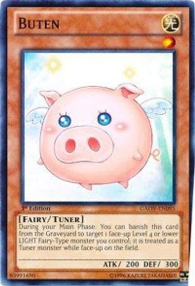 Buten Galactic Overlord Yu-Gi-Oh! card