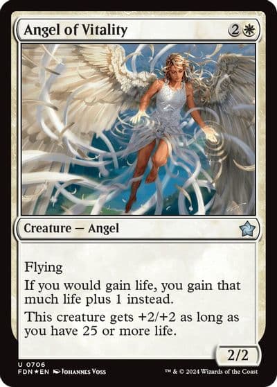 Angel of Vitality Foundations Magic card