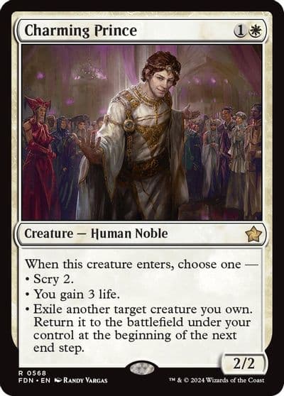 Charming Prince Foundations Magic card
