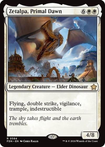 Zetalpa Primal Dawn Foundations Magic card