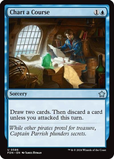 Chart a Course Foundations Magic card
