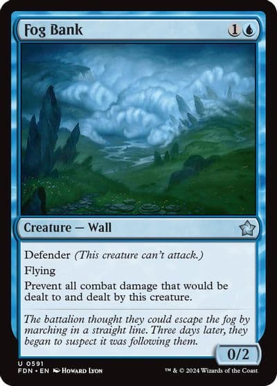 Fog Bank Foundations Magic card