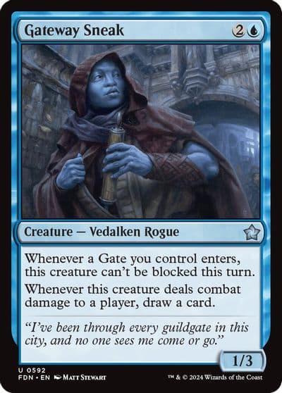 Gateway Sneak Foundations Magic card