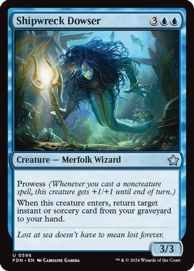 Shipwreck Dowser Foundations Magic card