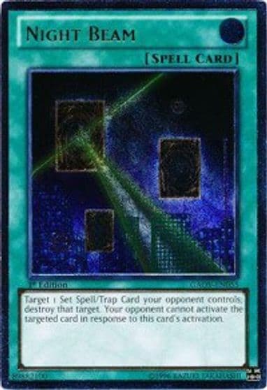 Night Beam UTR Galactic Overlord Yu-Gi-Oh! card