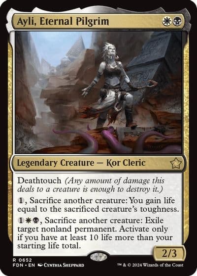 Ayli Eternal Pilgrim Foundations Magic card