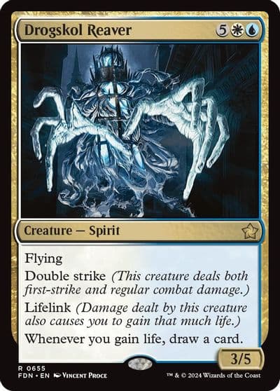 Drogskol Reaver Foundations Magic card