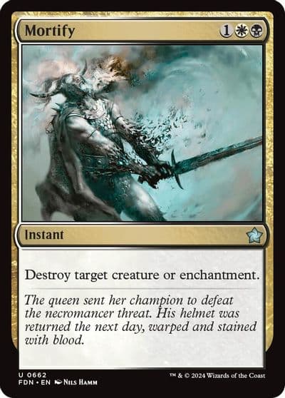 Mortify Foundations Magic card