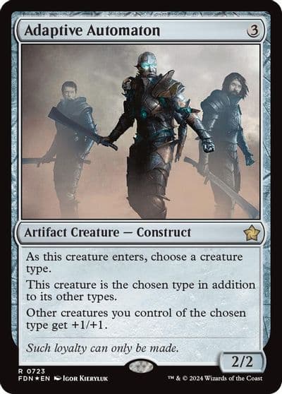 Adaptive Automaton Foundations Magic card