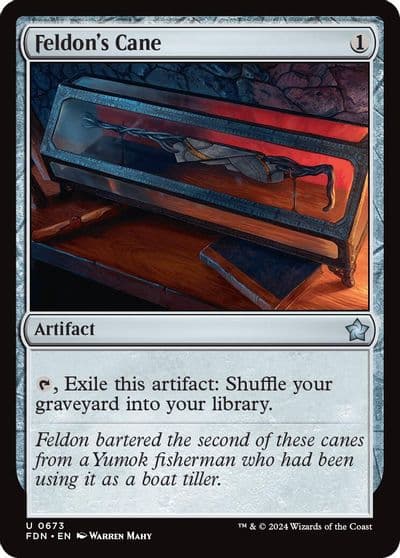 Feldons Cane Foundations Magic card