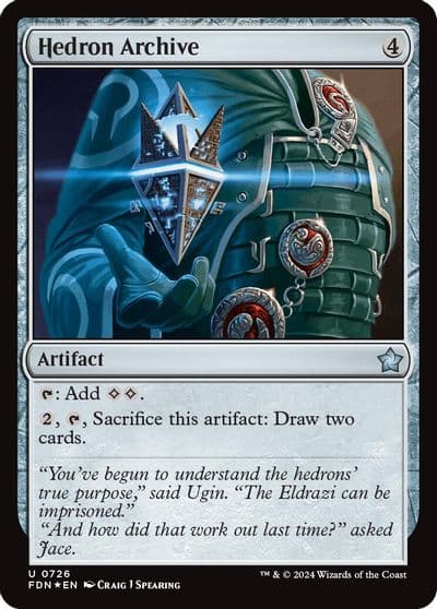 Hedron Archive Foundations Magic card