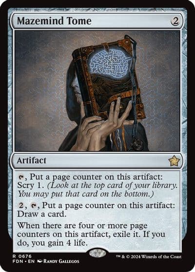 Mazemind Tome Foundations Magic card