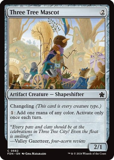 Three Tree Mascot Foundations Magic card