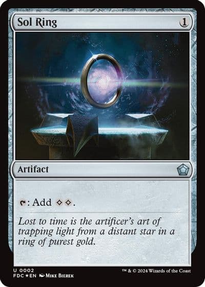 Sol Ring Commander: Foundations Magic card