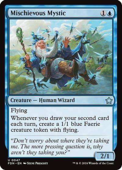 Mischievous Mystic Foundations Magic card