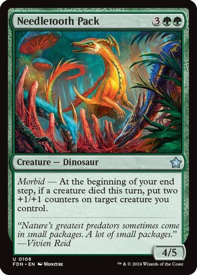 Needletooth Pack Foundations Magic card