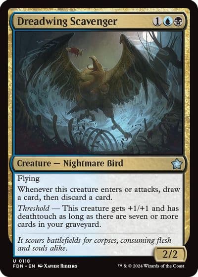 Dreadwing Scavenger Foundations Magic card