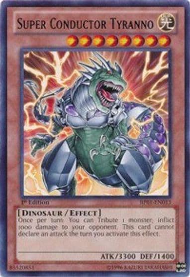 Super Conductor Tyranno Battle Pack: Epic Dawn Yu-Gi-Oh! card