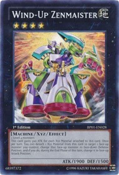 Wind Up Zenmaister Battle Pack: Epic Dawn Yu-Gi-Oh! card