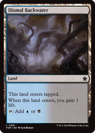 Dismal Backwater Foundations Magic card