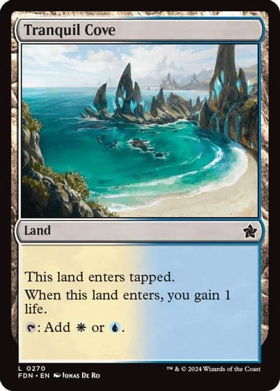 Tranquil Cove Foundations Magic card