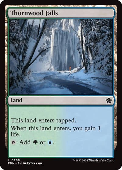 Thornwood Falls Foundations Magic card