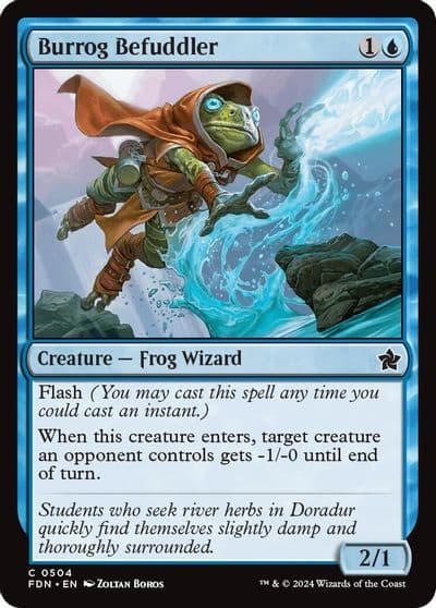 Burrog Befuddler Foundations Magic card