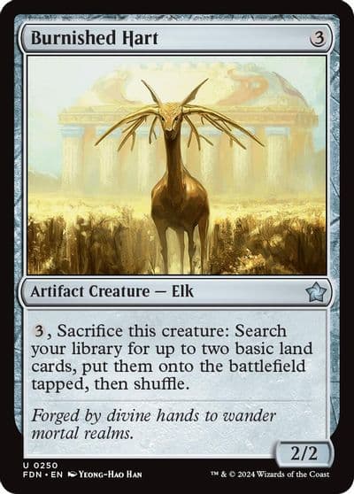 Burnished Hart Foundations Magic card