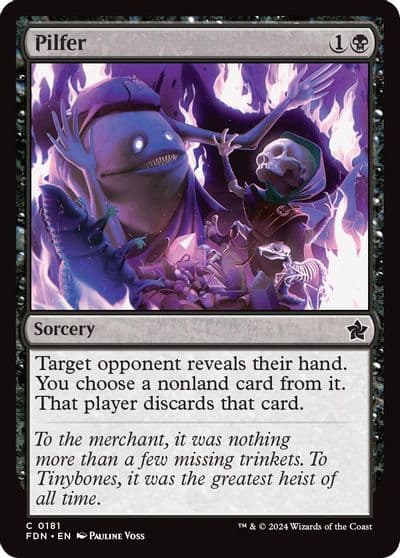 Pilfer Foundations Magic card