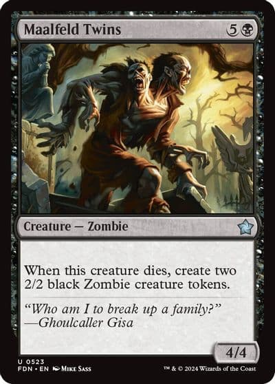 Maalfeld Twins Foundations Magic card