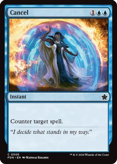 Cancel Foundations Magic card