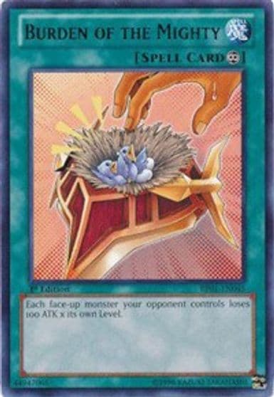 Burden of the Mighty Battle Pack: Epic Dawn Yu-Gi-Oh! card
