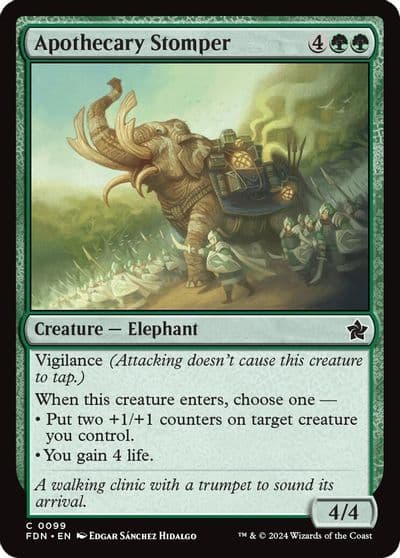 Apothecary Stomper Foundations Magic card