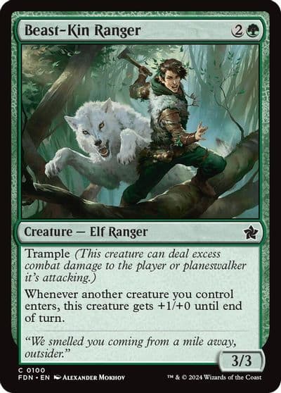 Beast Kin Ranger Foundations Magic card