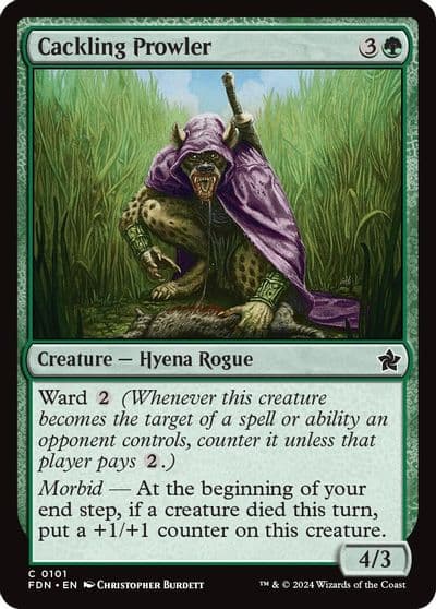Cackling Prowler Foundations Magic card